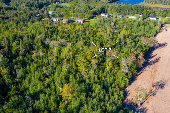 Ein kleine private Erschließung mit 8 Grundstücken in Cape Breton Island