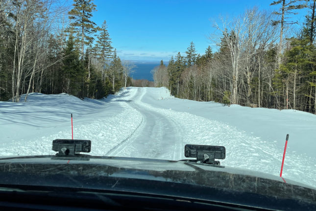 Winter in Kanada - Golden Lake estates Ltd.