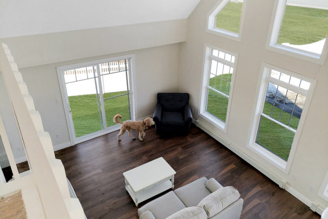 Hausbau auf Cape Breton Island, Kanada