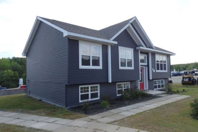 Hausbau auf Cape Breton Island, Kanada