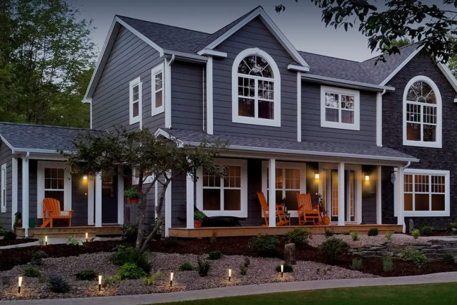 Hausbau auf Cape Breton Island, Kanada