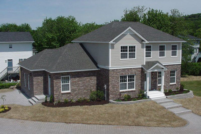 Hausbau auf Cape Breton Island, Kanada