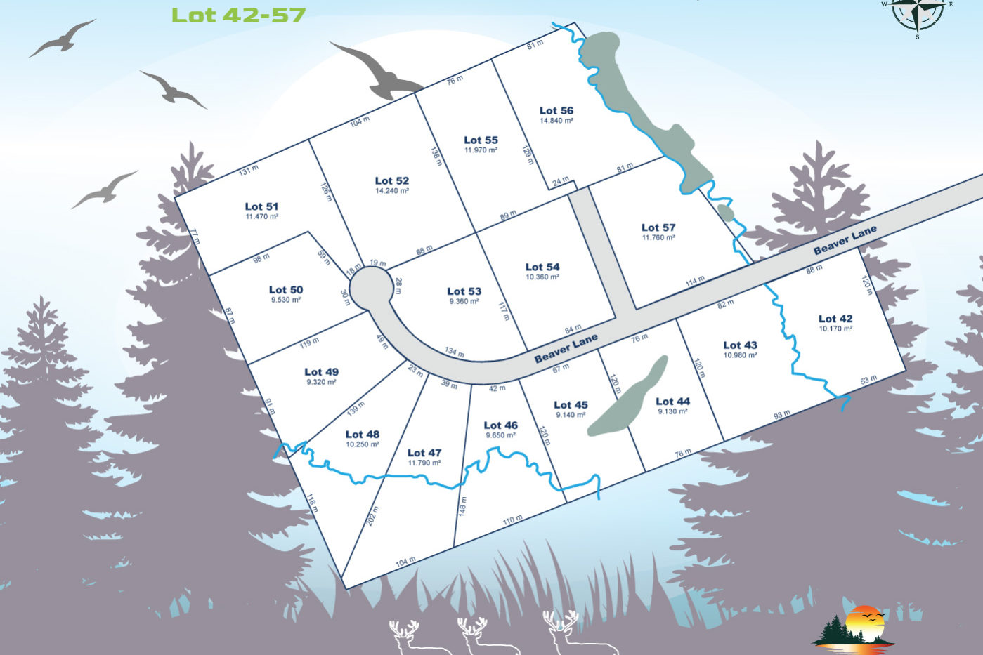 Langeplan Beaver Lodge estates Phase III