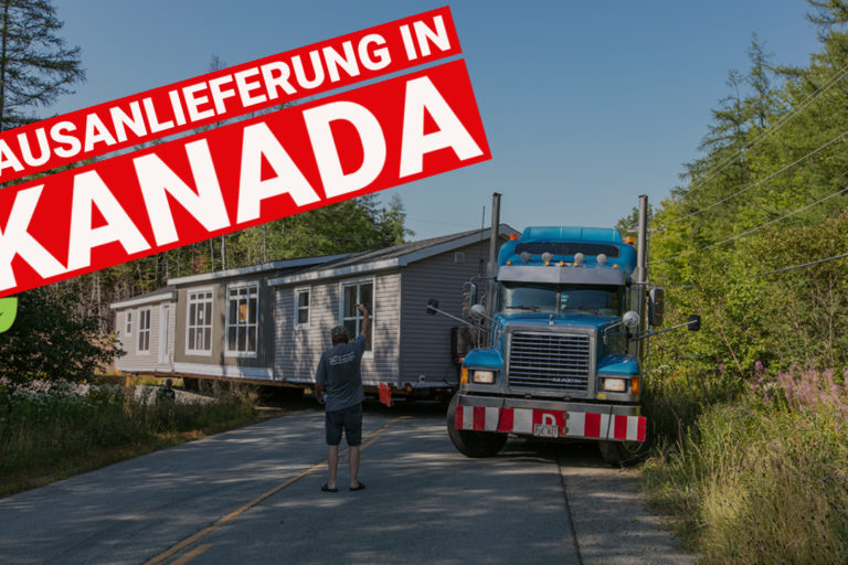 Hausanlieferung in Kanada - Cape Breton Island