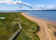 Sandstrand in Cape Breton Island