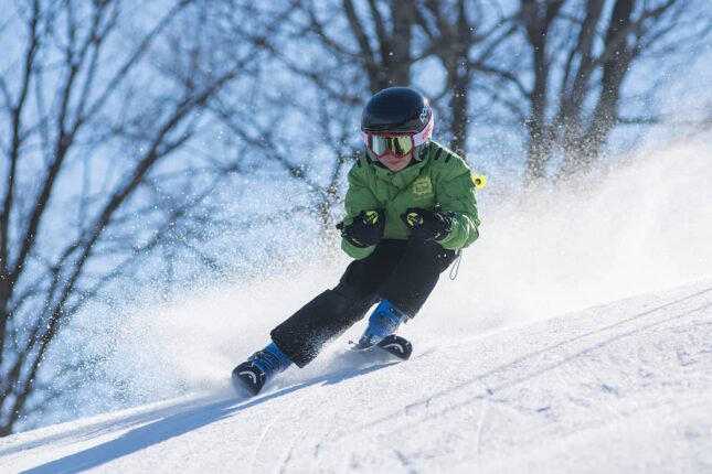 Es gibt nur einen Ausdruck für Skifahren im Winter in Kanada: