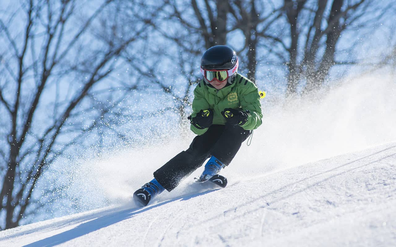 Es gibt nur einen Ausdruck für Skifahren im Winter in Kanada: