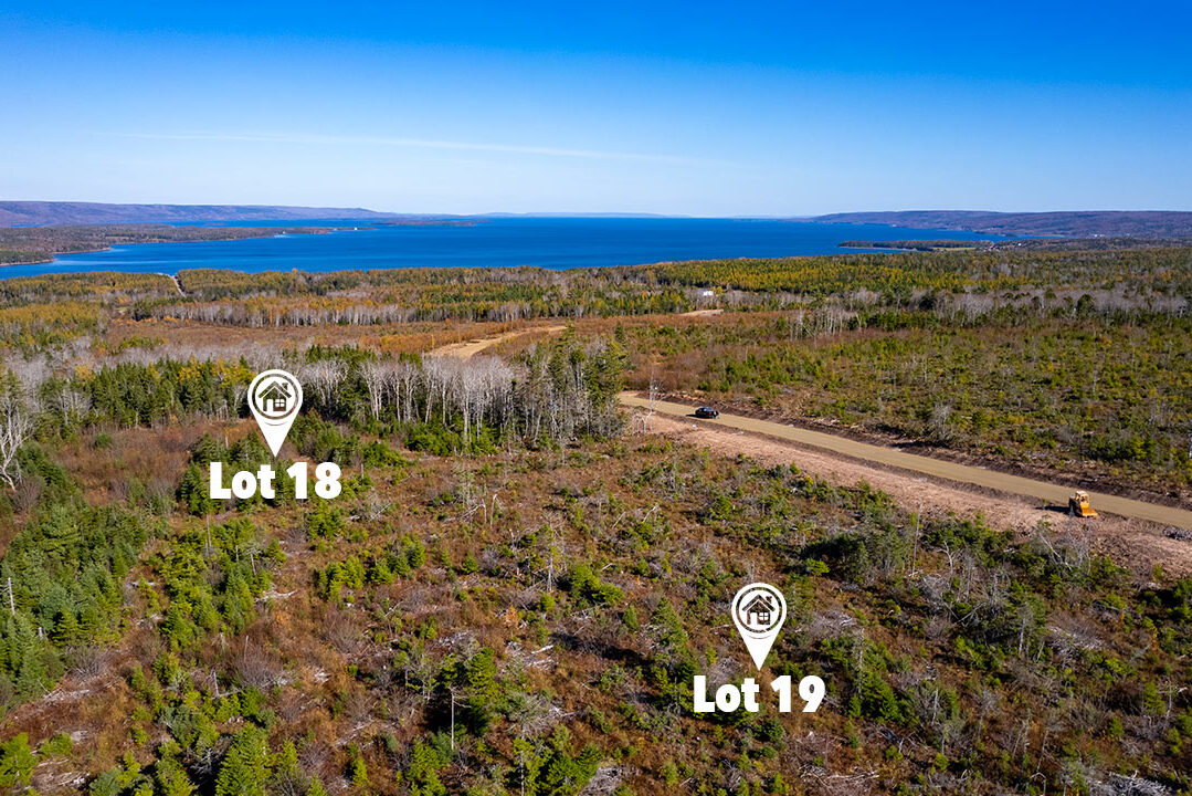 Die 4 Grundstücke der West Bay Hills „Bay View“ Erschließung sind zwischen rd. 9.070 und 9.260 Quadratmetern groß.