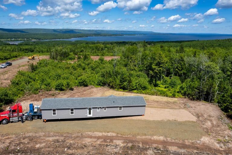 Geschafft! Das Mini Home steht