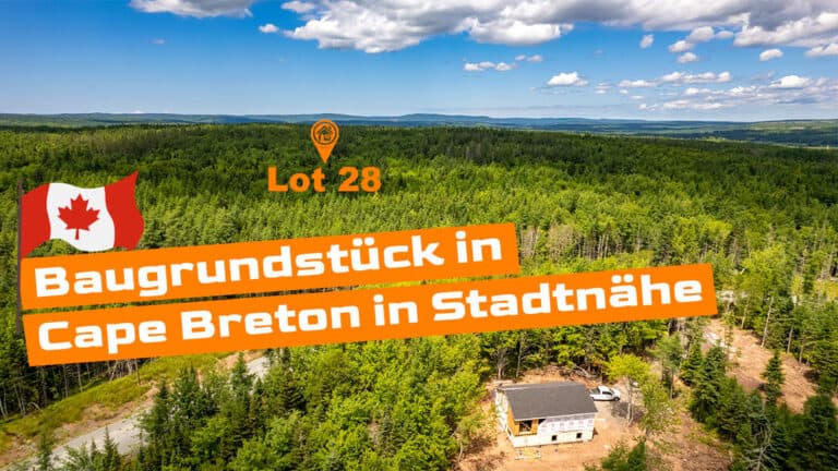Baugrundstück in Cape Breton in Stadtnähe