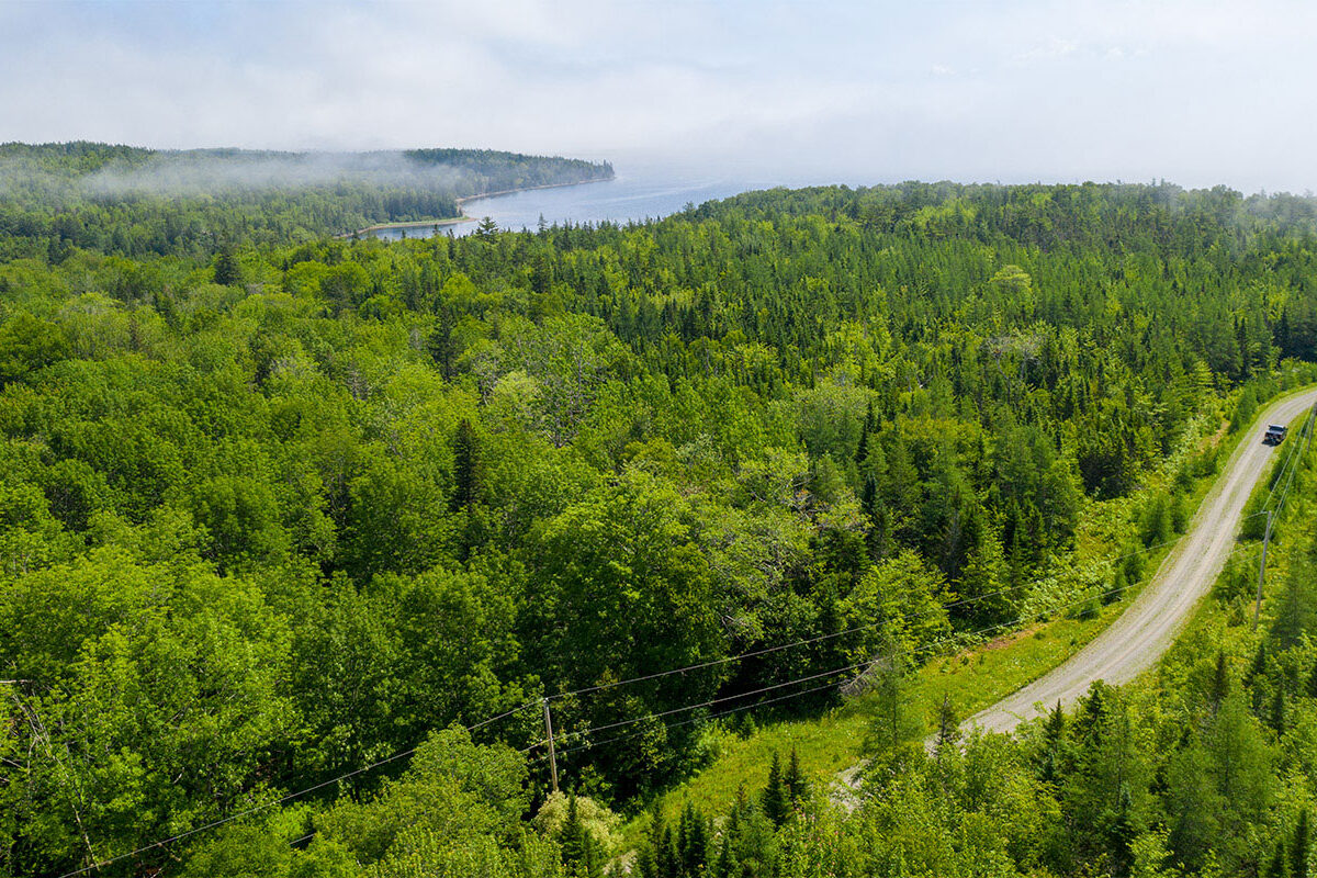 Grundstück in Kanada: 18.633 m² mit einem über 200m langem Bach