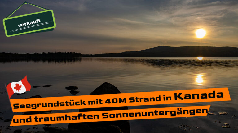 Wassergrundstück mit eigenem Ufer in Kanada, Cape Breton Island