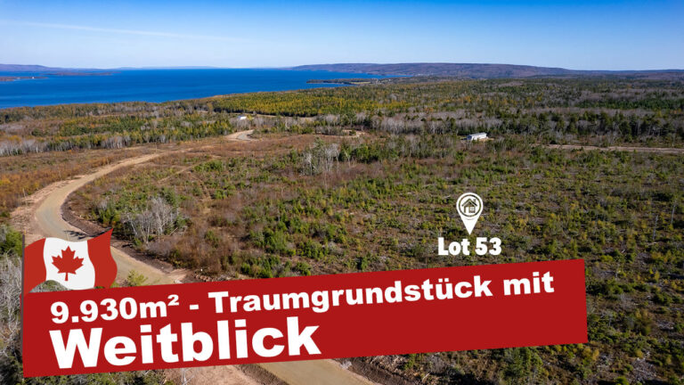 Traumgrundstück mit Weitblick - Cape Breton Island