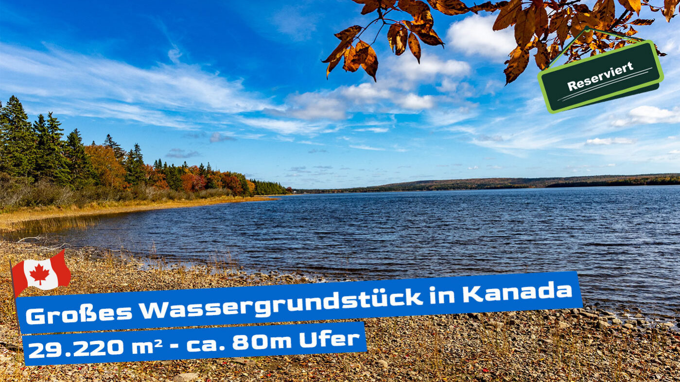 Großes Wassergrundstück in Kanada Lot 6