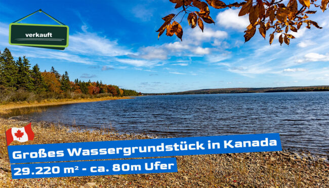 Großes Wassergrundstück in Kanada Lot 6