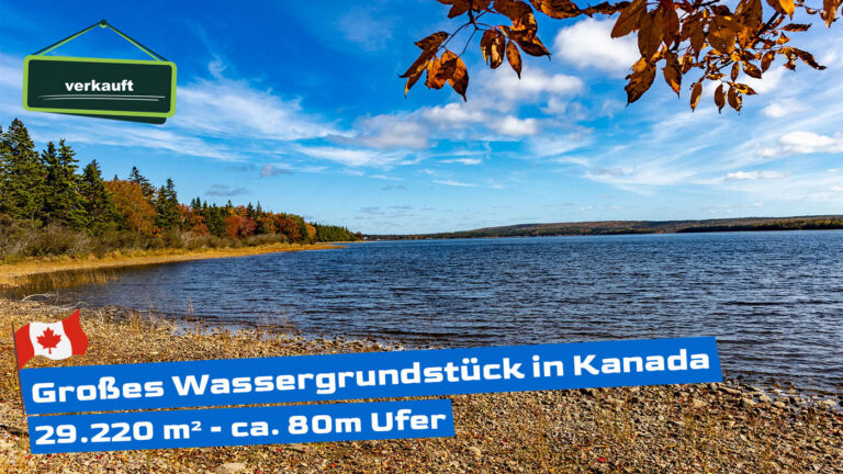 Großes Wassergrundstück in Kanada Lot 6