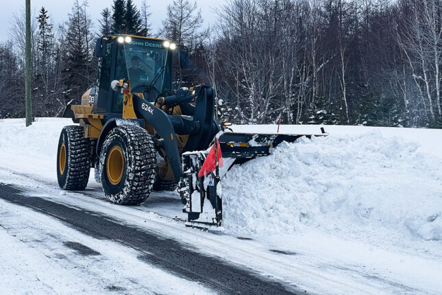 Straßenwartung und Winterdienst auf Cape Breton Island