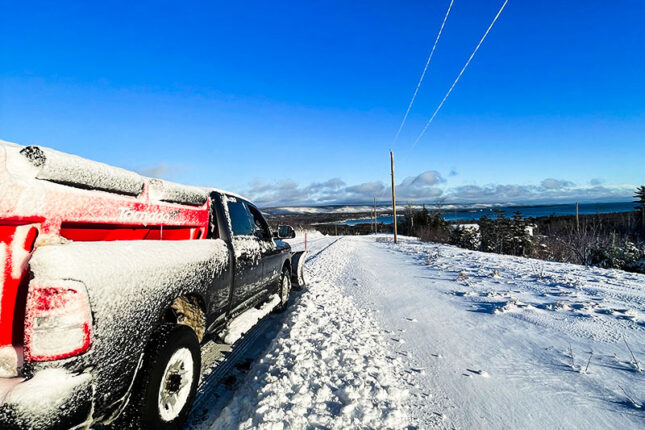 Straßenwartung und Winterdienst auf Cape Breton Island